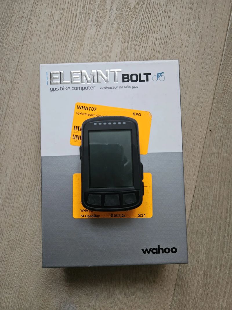 Wahoo Elemnt Bolt V1 kompletní balení