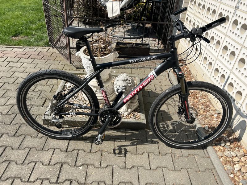 Panther PRO XR777 3x9 Deore XT + hydraulické brzdy + Deore náboje + 2x pláště