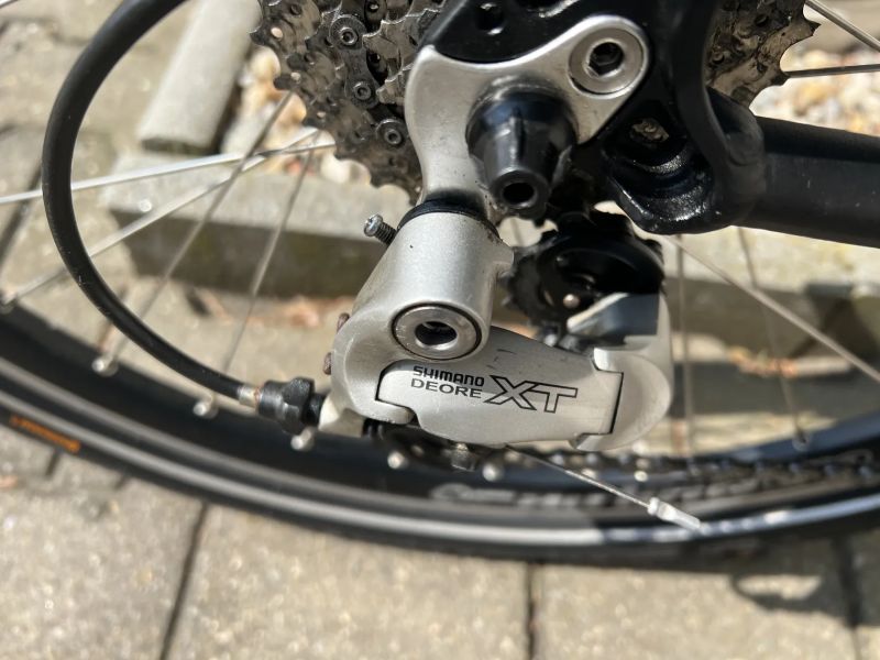 Panther PRO XR777 3x9 Deore XT + hydraulické brzdy + Deore náboje + 2x pláště