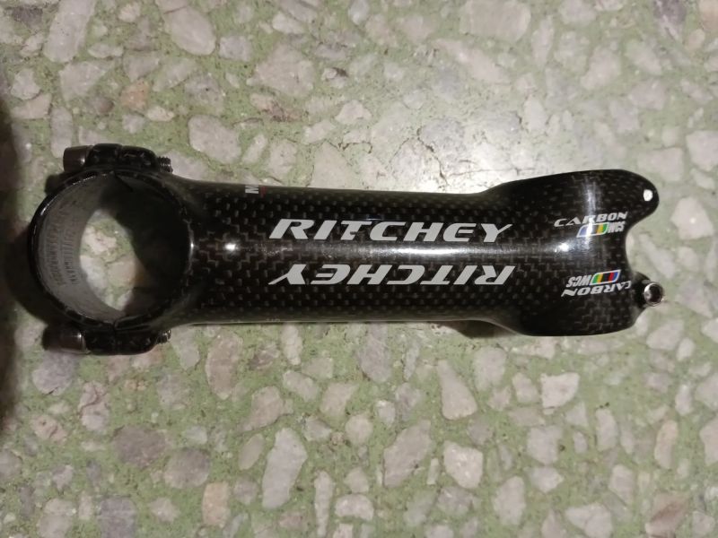 Prodám silniční karbonová řidítka Ritchey, představec Ritchey, sedlovka Ritchey