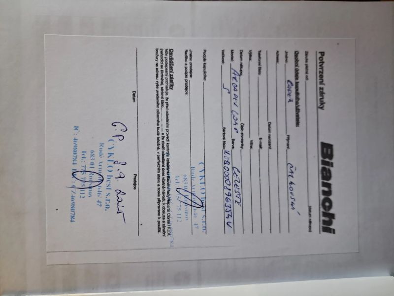 Bianchi Arcadex Comp