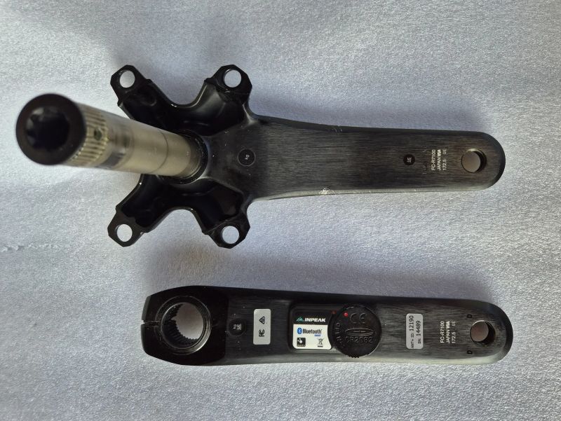 Kliky Shimano 105 R7100 s watmetrem InPeak