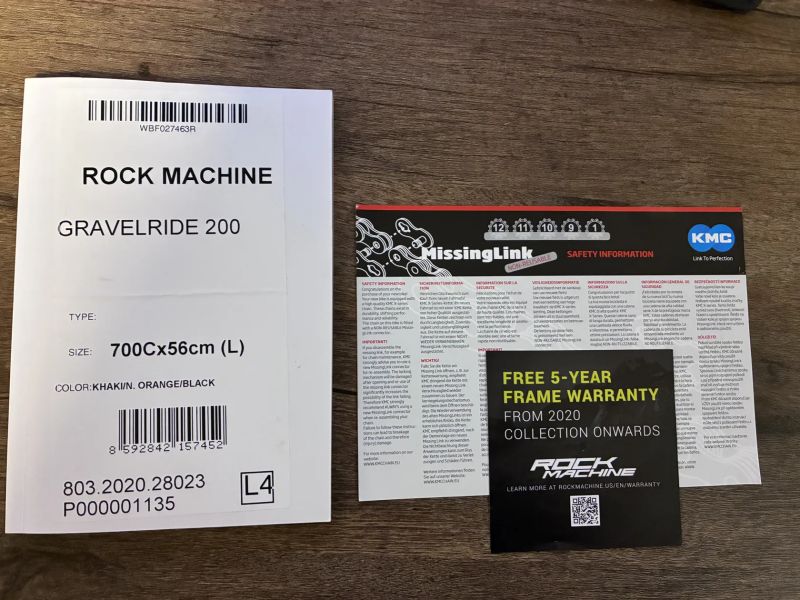 Rock Machine Gravelride 200