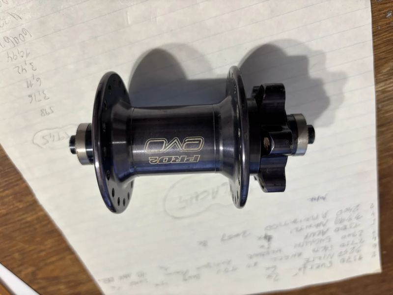 Hope Pro 2 front hub 36 h 100mm