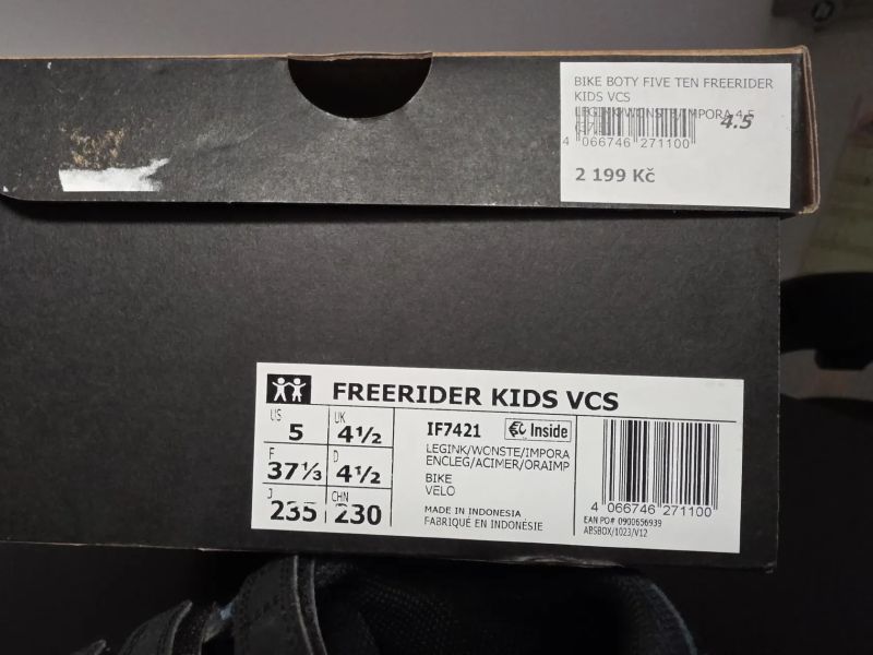 Top stav Dětské bike boty Adidas 5.10 Five Ten Freerider