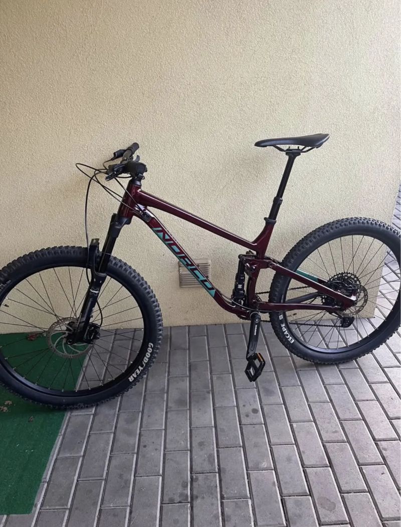 Norco Fluid FS 3 red/jade