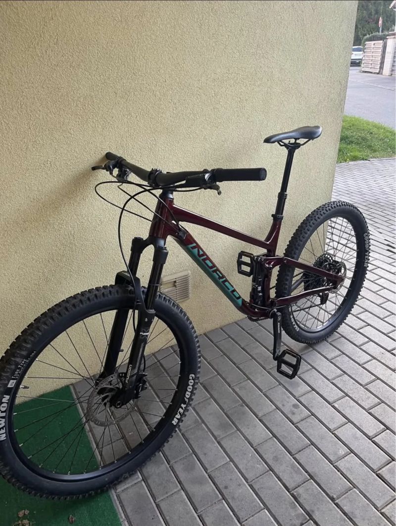 Norco Fluid FS 3 red/jade