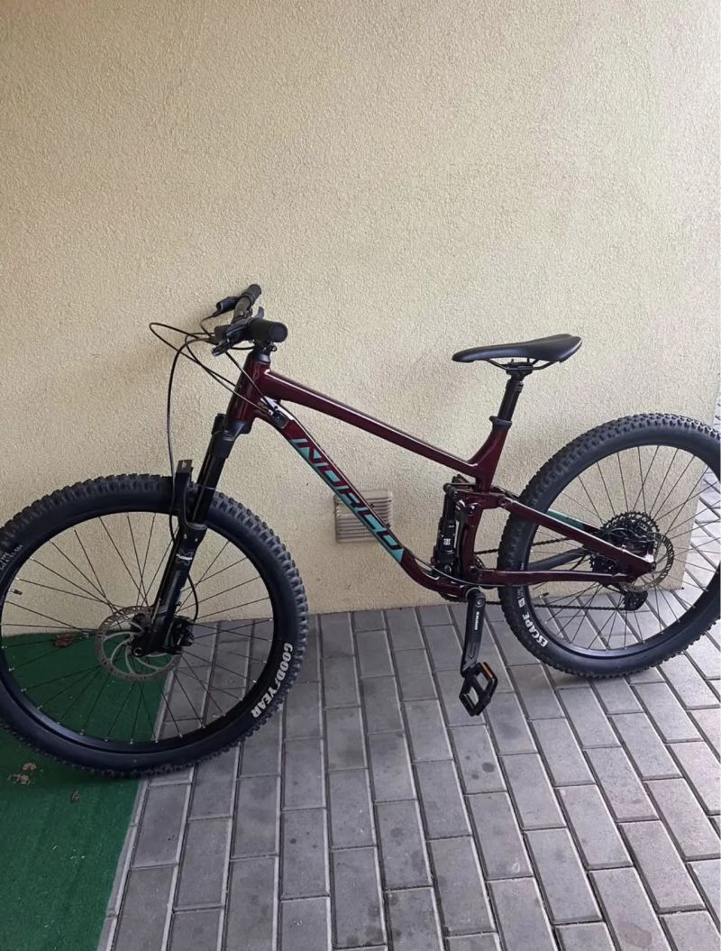 Norco Fluid FS 3 red/jade