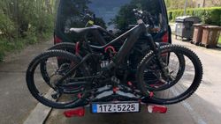 Skládací nosič kol na 3 elektrokola 