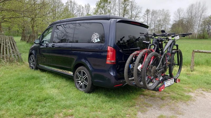 Skládací nosič kol na 3 elektrokola 