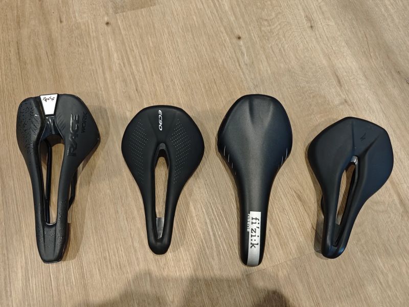 Prodám různá nepoužitá sedla na kolo 