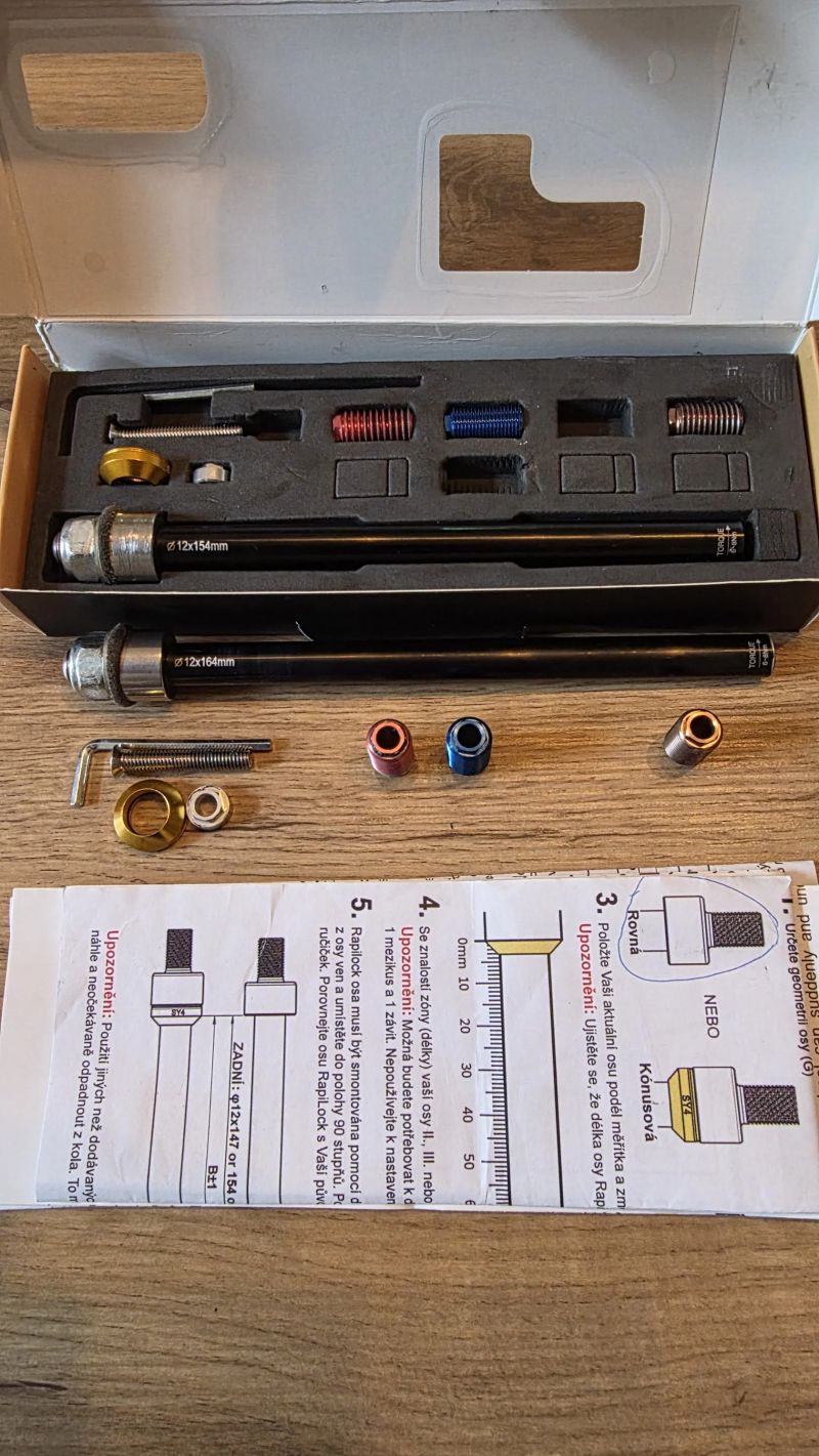 Adaptéry RAPILOCK BOOST 12x154 / 12x164