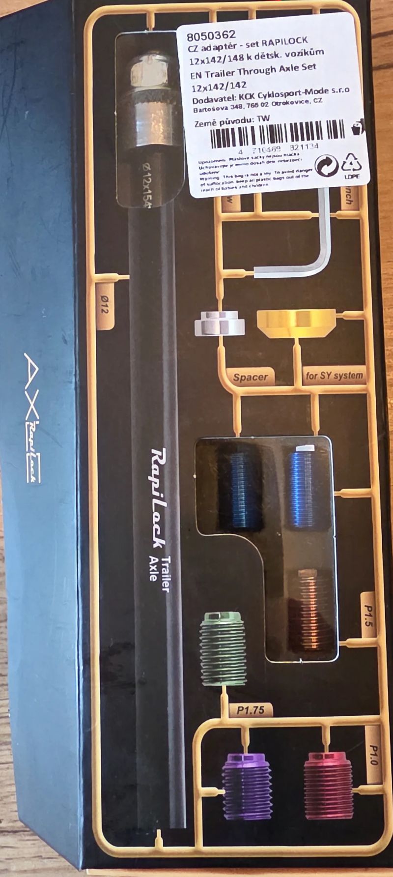 Adaptéry RAPILOCK BOOST 12x154 / 12x164