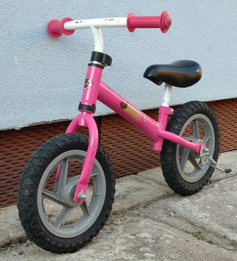 Dětské odrážedlo Teddy, růžové