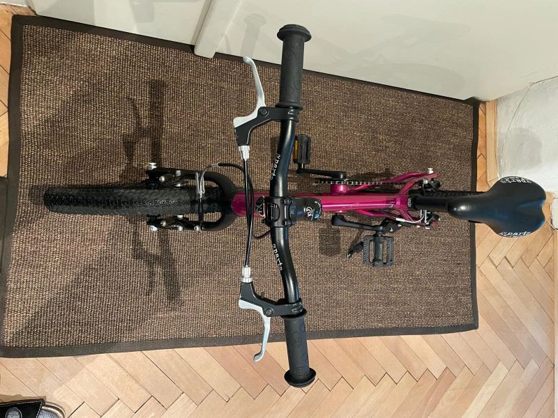 Kubikes MTB 16L lasur pink