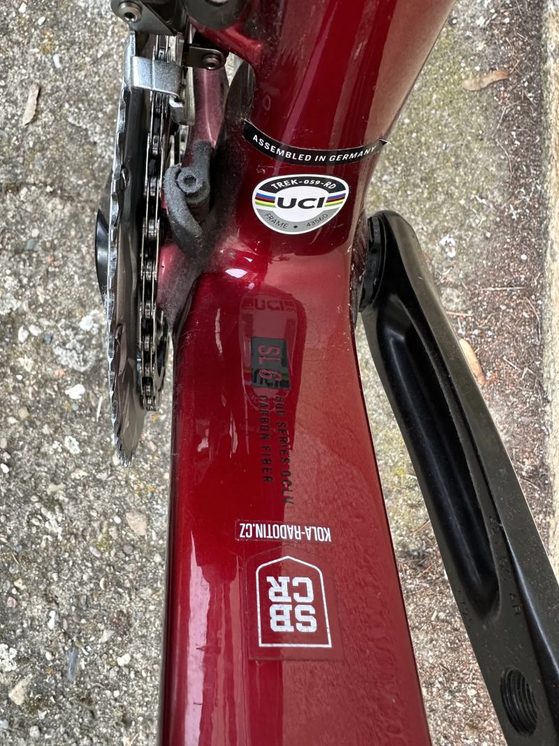 Trek Émonda SL 6 eTap - crimson/trek black 60cm