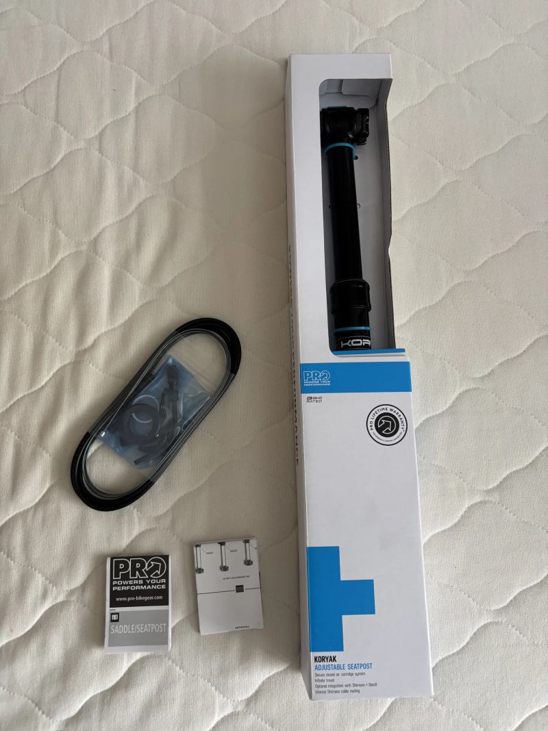 teleskopická sedlovka PRO koryak 120 mm , 30.9 mm 