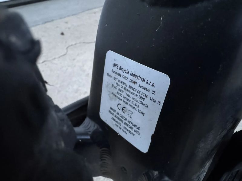 Elektrokolo Apache Hupahu Bosch CX gen. 4, 625 Wh, velikost L, elektrické řazení SRAM GX AXS, 29"