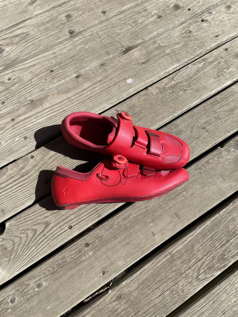 Cyklistické tretry Specialized Audax Road red/red