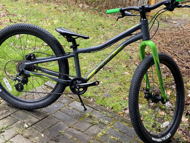 Scott Scale Roxter a speedster 24, Cube Acid 240, Merida Matts Jr.24, Commencal Ramones 24, 