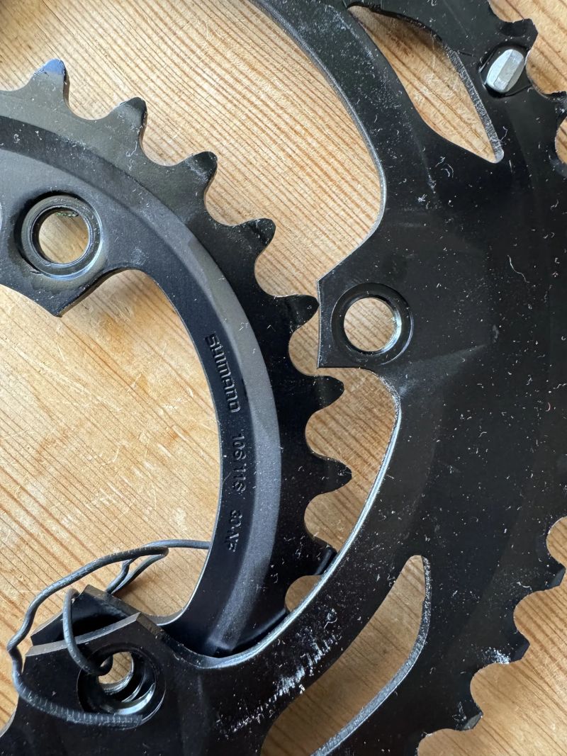 Sada Shimano GRX 2x11 sundáno z nového kola