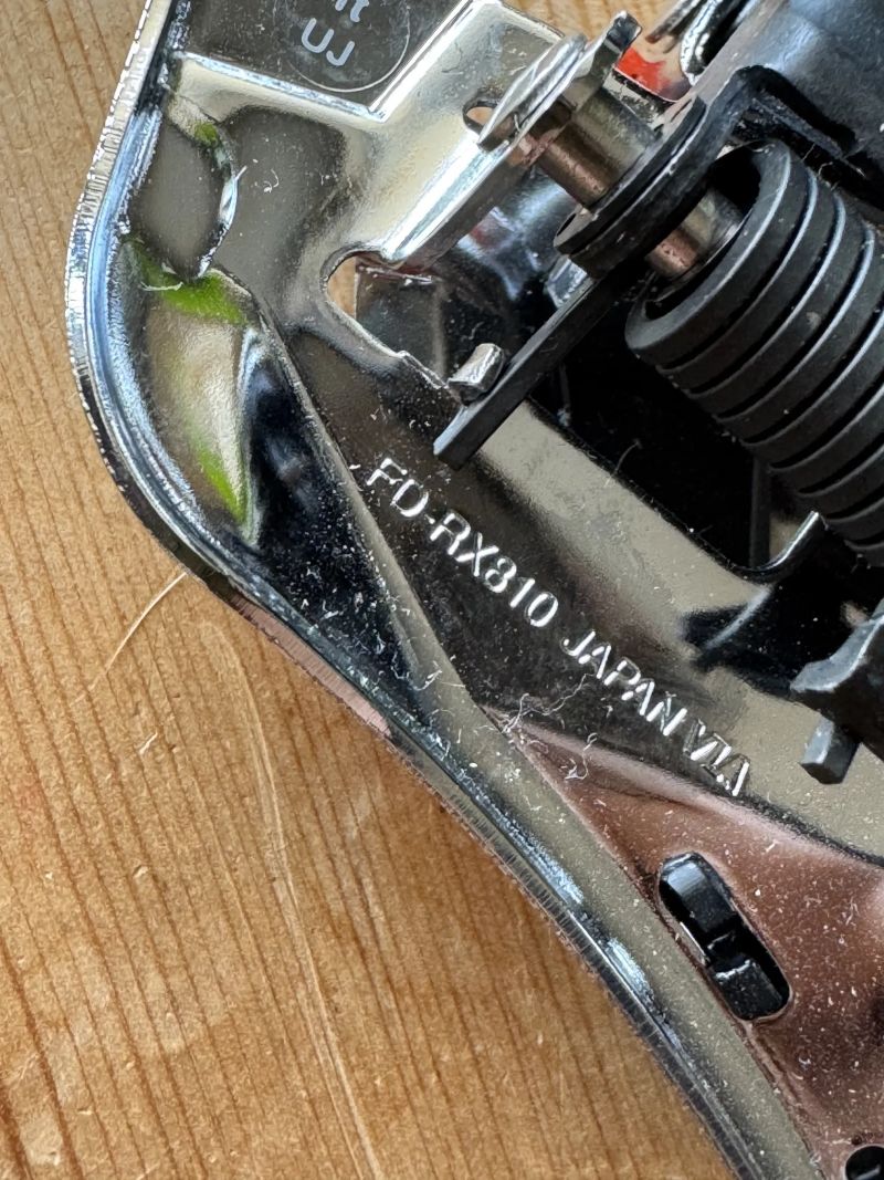 Sada Shimano GRX 2x11 sundáno z nového kola