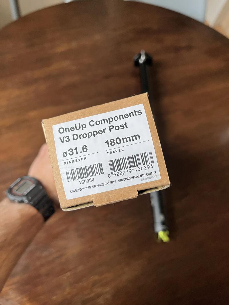 OneUp Dropper V3 180mm / 31,6mm