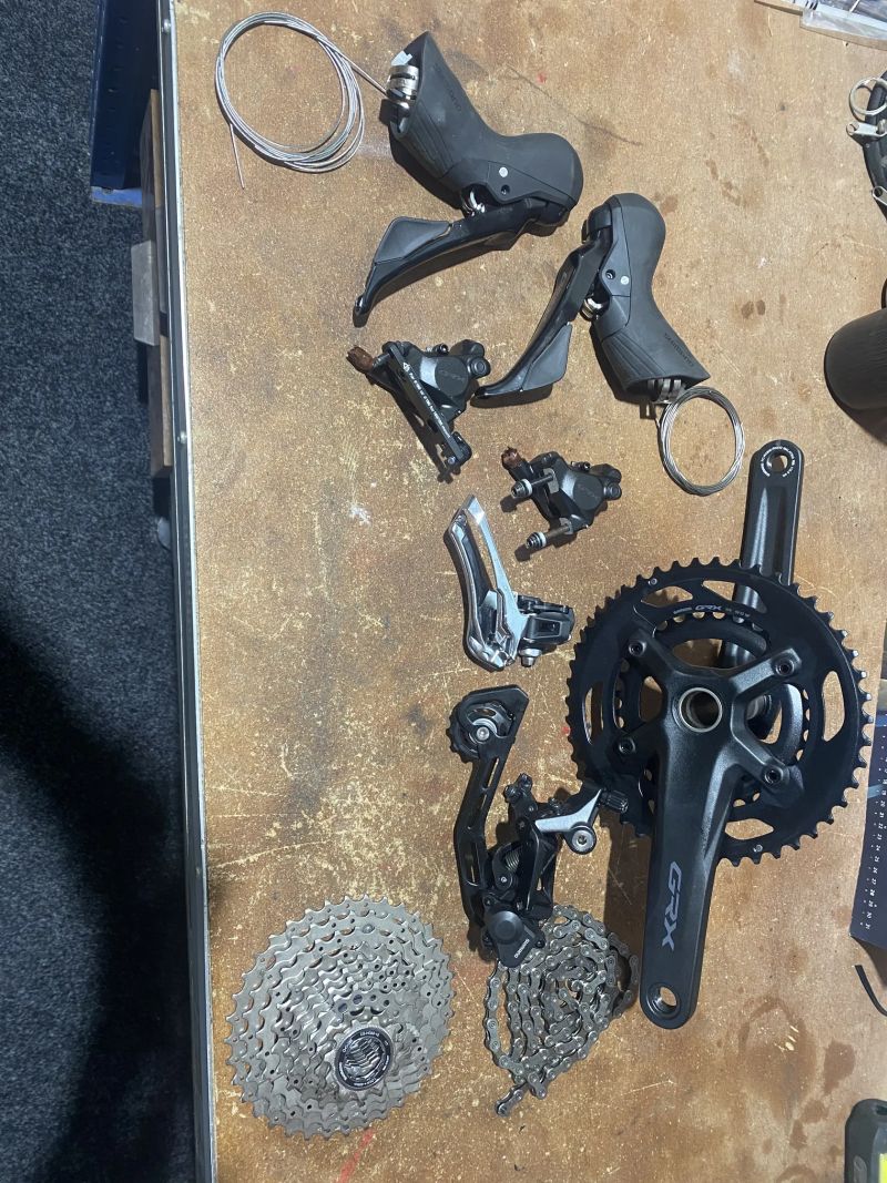 Nová sada Shimano GRX 400 2x10