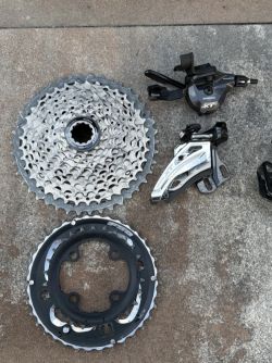 Sada Shimano XT RD-M8000 2 x 11 - použitá