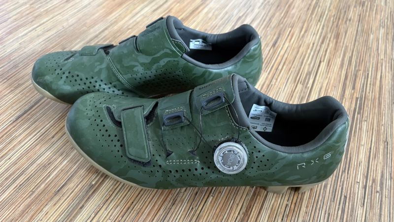 prodam tretry Shimano SH-RX600ME, zelená