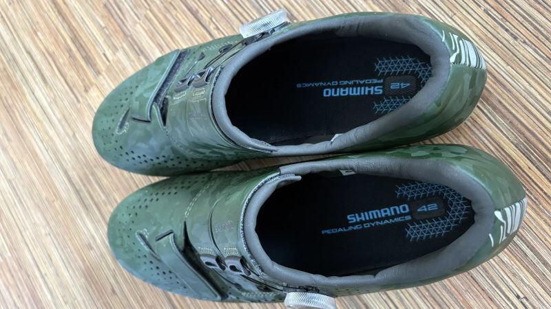 prodam tretry Shimano SH-RX600ME, zelená