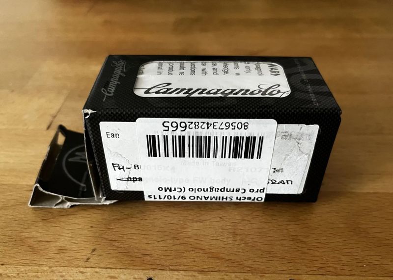 Ořech Campagnolo pro Shimano kazety