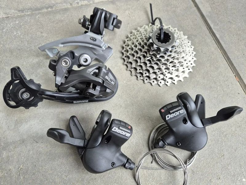 Sada 3x9 Shimano Deore/SLX