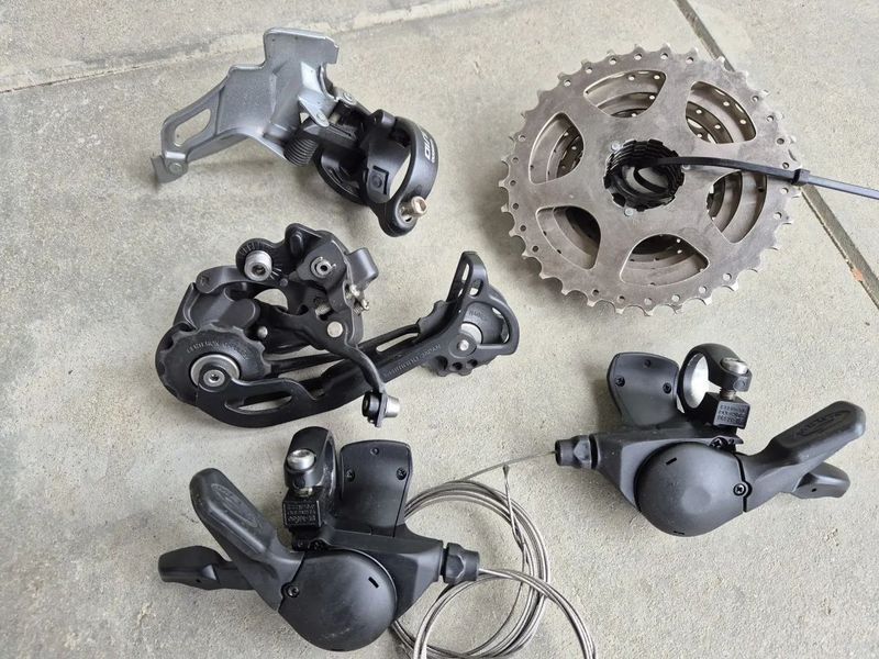 Sada 3x9 Shimano Deore/SLX