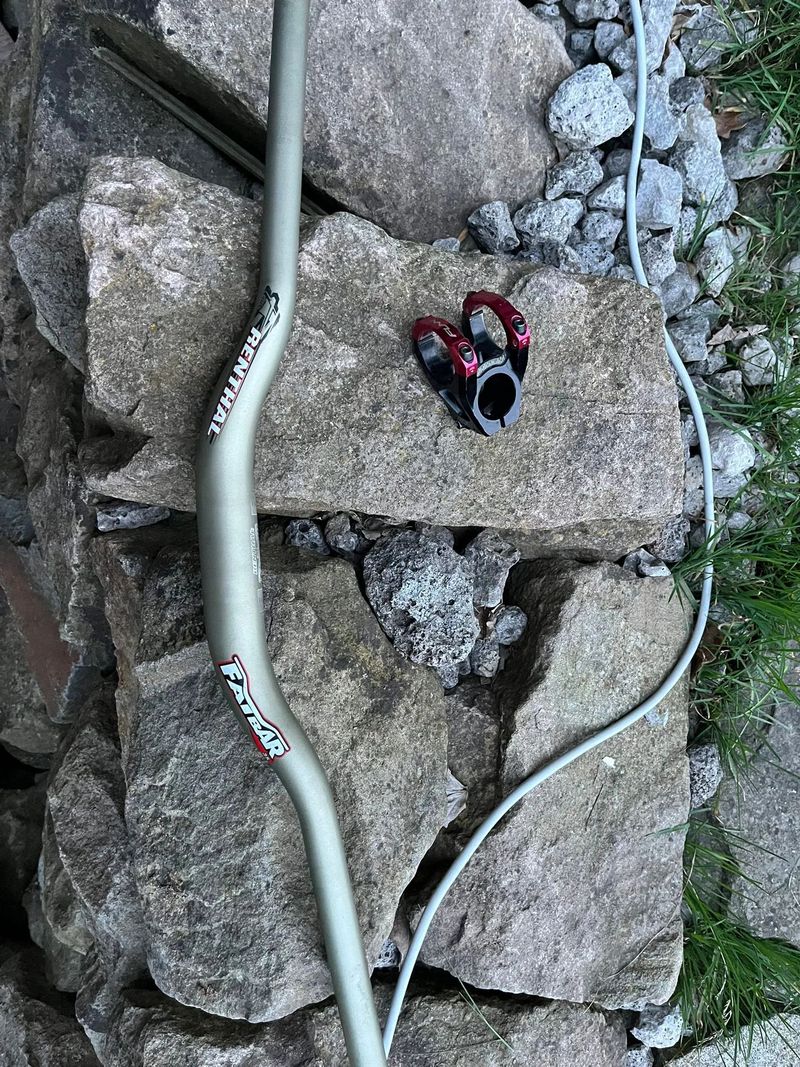 Funn představec, Renthal řidítka