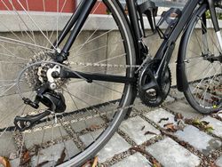 Silniční kolo vel. 54, rám AL, carbon vidlice. 