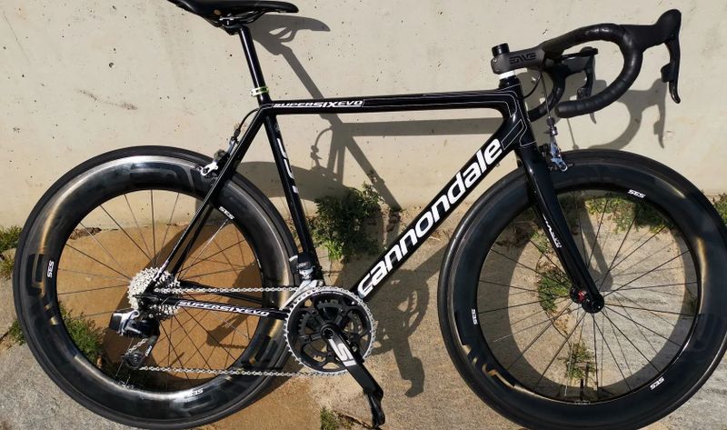 Cannondale Supersix Evo SST - Absolutně Top kolo i stav! Sram RED AXS, ENVE..PC:250.tis!