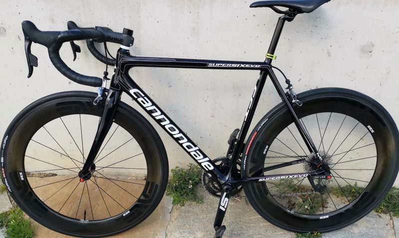 Cannondale Supersix Evo SST - Absolutně Top kolo i stav! Sram RED AXS, ENVE..PC:250.tis!