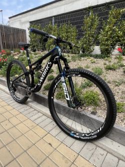 Specialized S-Works Epic 8 Flight Attendant, vel M, najeto pouze 216km, záruka do 04/2026