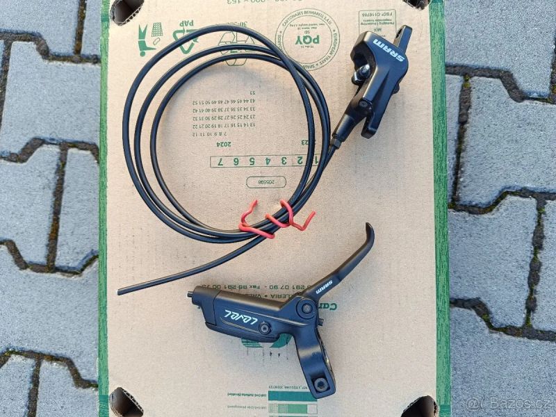 BRZDY SRAM LEVEL včetně kotoučů a destiček