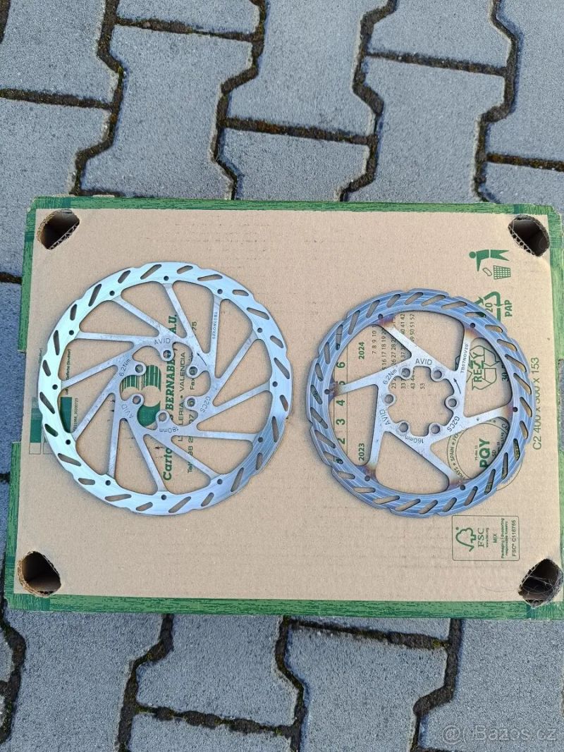 BRZDY SRAM LEVEL včetně kotoučů a destiček