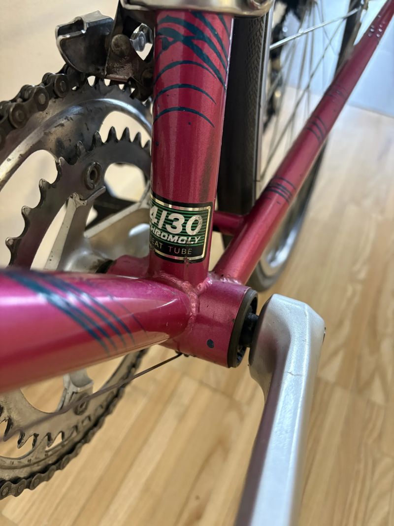 Retro silniční kolo Olpran — chromoly rám, Shimano, 56 cm