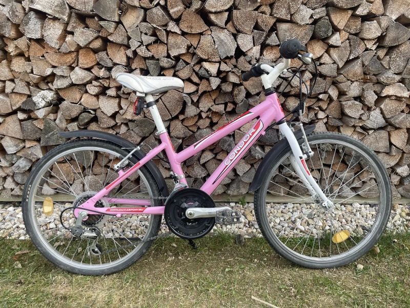 Condor 22" CONDOR alu 18sp dívčí - růžová