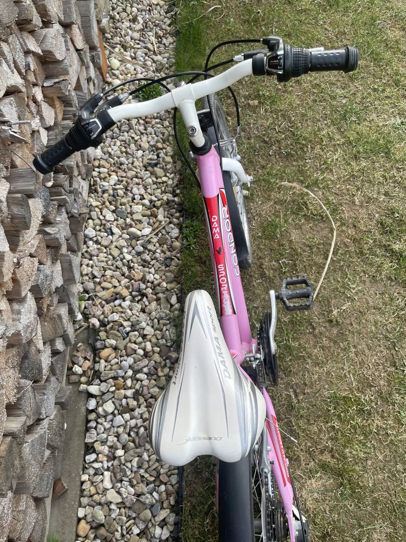 Condor 22" CONDOR alu 18sp dívčí - růžová