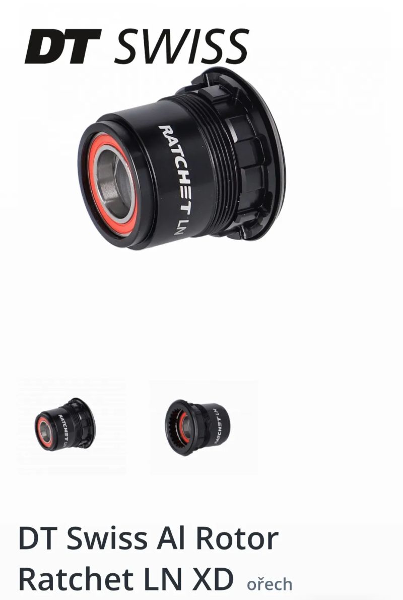 Ořech DT Swiss RATCHET LN
