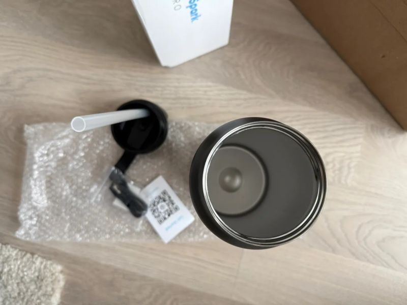 HidrateSpark PRO 2 chytrá lahev, 950 ml, černá