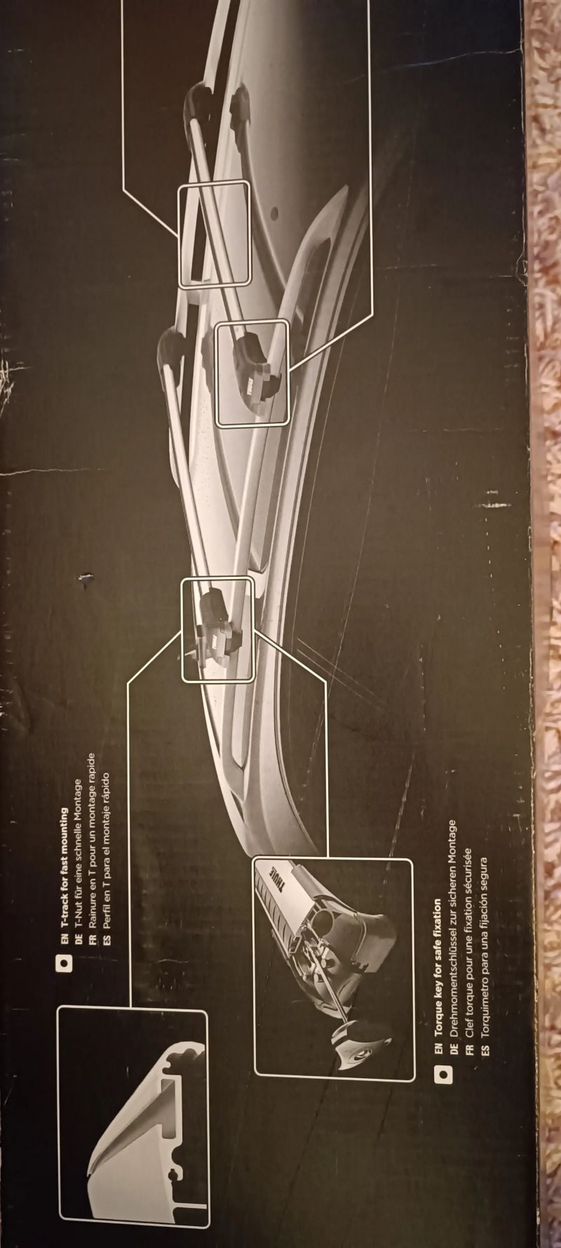 Thule wingbar edge 9584