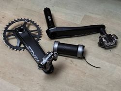 Kliky Truvativ Stylo s ložisky a pedály