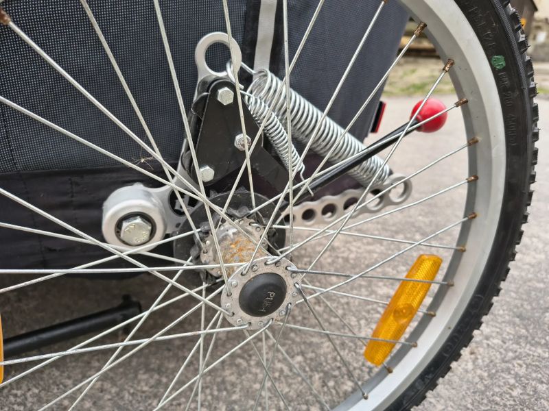 "Vytuněný" cyklovozík Croozer for 2 kids