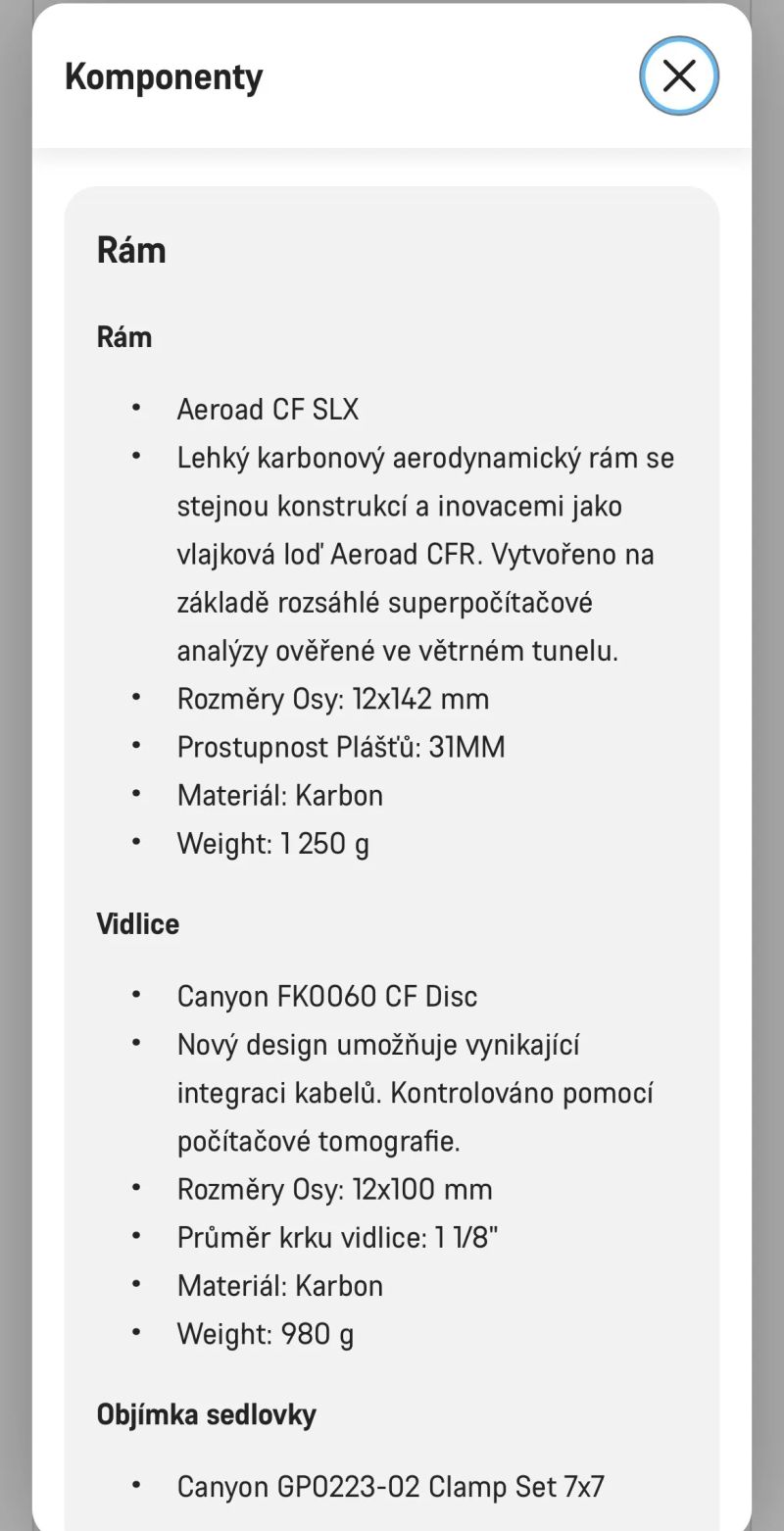 Canyon Aeroad CF SLX 7 Disc eTap